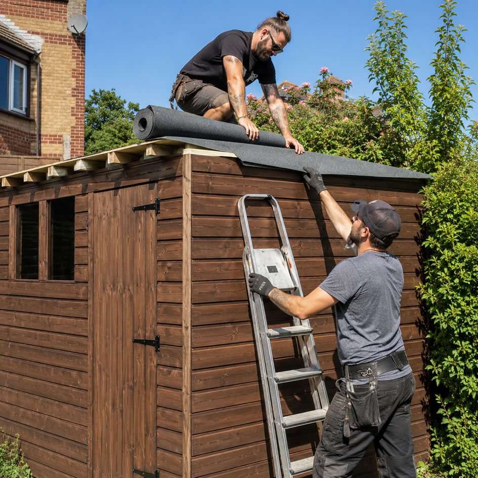 Shed roof replacement in UK